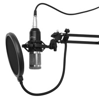 MEDIA-TECH Mikrofon Stúdió és Streaming ezüst