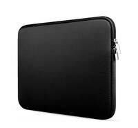 gigapack notebook tok, textil, ütésálló belső réteg, cipzáras, univerzális, 15.6" fekete (GP-110239)