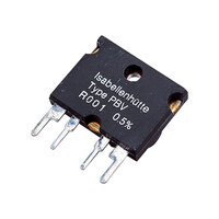 Isabellenhutte PBV -R1-F1-0.5 0R1 ±0.5% Four Terminal Precision Resistor