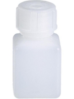 20ml Narrow mouth square bottles HDPE