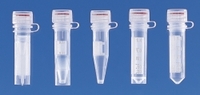 2ml Micro tubes PP with attached screw cap PE with silicone seal