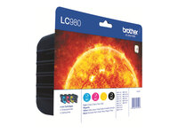 Brother LC-980-Multipack (bk,c,m,y)