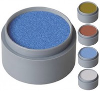 Maquillaje al agua 15 ml. en varios colores Perlados Azul Fuerte Per
