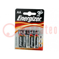 Batterij: alkaline; 1,5V; AA; niet-oplaadbaar; 4st; Base