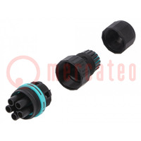Connector: AC supply; screw terminal; female; TH387; 7÷12mm; 450V