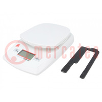 Scales; electronic,precision; Scale max.load: 620g; Display: LCD