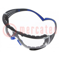 Schutzbrillen; Linse: transparent; Klasse: 1; SecureFit™ 400; 19g