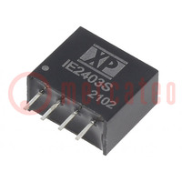 Converter: DC/DC; 1W; Uin: 24V; Uout: 3.3VDC; Iout: 300mA; SIP; THT; IE