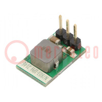 Converter: DC/DC; Uin: 6÷36V; Uout: 3.3VDC; Iout: 0÷1000mA; THT; N78