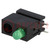 LED; in behuizing; groen; 3mm; Aant.diod: 1; 20mA; 40°; 10÷20mcd