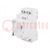 Relay: installation; bistable,impulse; NO x4; Ucoil: 230VAC; 32A