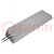 Resistor: wire-wound; with heatsink; 220Ω; 800W; ±5%; 400x80x40mm