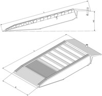 Altec Bordsteinrampe AVS 150 - 1750 mm