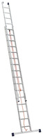 Produktbild - Aluminium-Schiebeleiter mit Seilzug , 2x16 Sprossen , Länge 4,60-8,30 m