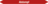 Mini-Rohrmarkierer - Abdampf, Rot, 1.2 x 15 cm, Polyesterfolie, Selbstklebend