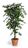 Artificial Silk Fat Ficus Tree UV - 210cm, Two Tone Green