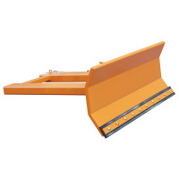 Stapler-Anbaugeräte Schneeschieber 1-fach verstellbar orange RAL 2000 150 x 72 c