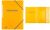 Oxford Postmappe, DIN A4, PP, transparent-gelb (610102220)