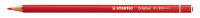 Premium-Buntstift STABILO® Original. auf Kaolinbasis, Stärke der Mine: 2,5 mm, Schreibfarbe der Mine: zinnoberrot*****. Farbe des Schaftes: in Minenfarbe. 6,3 mm
