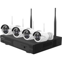 NIVIAN KIT CCTV WIFI EXTERIOR 4 CAMARAS EXTERIOR (4 canales)