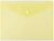 Teczka kopertowa D.Rect 5530, A4, na zatrzask, przezroczysty żółty