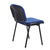 Konferenzstuhl / Besucherstuhl / Stuhl XT 600 schwarz/blau hjh OFFICE