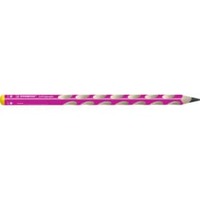 Bleistift EASYgraph HB Linkshänder rosa STABILO 321/01-HB-6