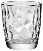 Universalglas Diamond; 305ml, 8.4x9.2 cm (ØxH); transparent; 6 Stk/Pck