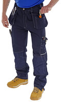 Beeswift Shawbury Multi Purpose Trouser Navy Blue 34