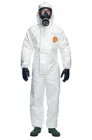 Dupont Tychem 4000S Chz5 Hooded Coverall White L