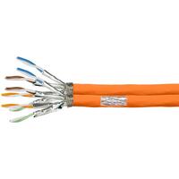 Logilink Verlegekabel S/FTP Cat7 AWG23 1000MHz,orange,duplex