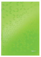 Notizbuch WOW, A4, kariert, grün