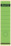 Rückenschild selbstklebend, Papier, lang, breit, 10 Stück, grün