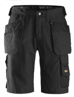 Snickers Workwear 30140404056 werkkleding Shorts Zwart
