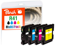 Peach PI400-69 inktcartridge 1 stuk(s) Compatibel Hoog (XL) rendement Zwart, Cyaan, Magenta, Geel