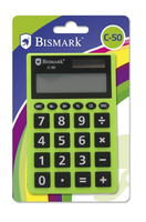 Bismark 324112 calculadora Bolsillo Calculadora básica Negro, Verde