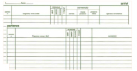 Edipro Register Arrivals modulo e libro contabile 47 pagine