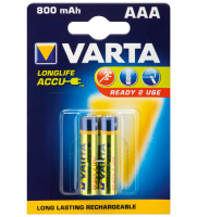 Varta AAA 800mAh NiMH 2-BL RTU Batterie rechargeable Hybrides nickel-métal (NiMH)