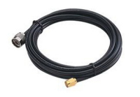 Moxa CRF-SMA(M)/N(M)-300 coax-kabel 3 m N-type RP-SMA Zwart