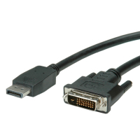 VALUE 11.99.5611 adapter kablowy 3 m DisplayPort DVI-D Czarny