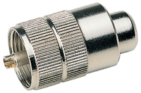 Albrecht T377 kabel-connector PL Zilver