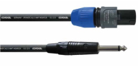 Cordial CPL 1.5 LP 25 audio kabel 1,5 m Speakon 6.35mm Zwart, Blauw, Grijs