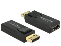 DeLOCK 65571 cable gender changer Displayport 1.2 HDMI Black