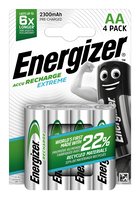 Energizer Recharge Extreme Wiederaufladbarer Akku AA Alkali