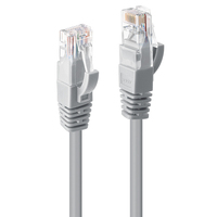 Lindy 48001 hálózati kábel Szürke 0,5 M Cat6 U/UTP (UTP)