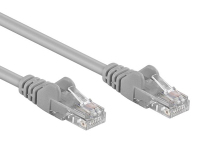 Hamlet Cavo di rete Ethernet Plug&Play categoria 5E UTP 3 metri con connettori RJ45 maschio-maschio