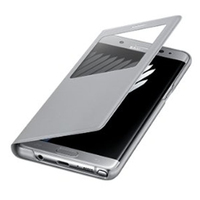 Samsung EF-CN930PSEGWW mobiele telefoon behuizingen 14,5 cm (5.7") Folioblad Zilver