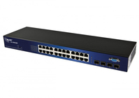 ALLNET 127211 Managed L2 Gigabit Ethernet (10/100/1000) 19U Zwart