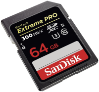 SanDisk Extreme PRO, 64 GB SDXC UHS-II Klasse 10