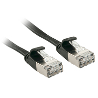 Lindy 47481 networking cable Black 1 m Cat6a U/FTP (STP)